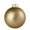 Whitehurst 40 Pack 1.25" Christmas Matte Glass Ball Ornaments
